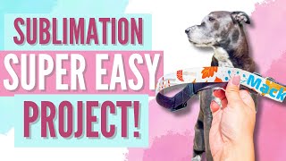 Transform Your Dog's Look With Sublimation On A Collar!