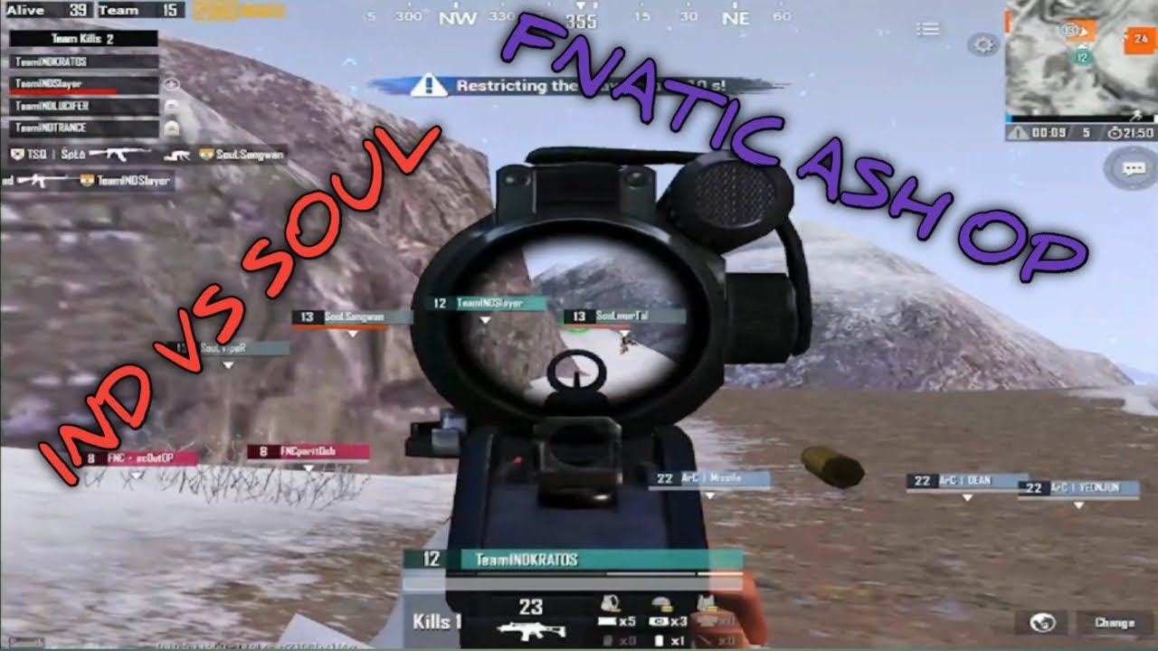 SOUL VS IND||SOUL AND FNATIC BAD LUCK||FNATIC ASH OP