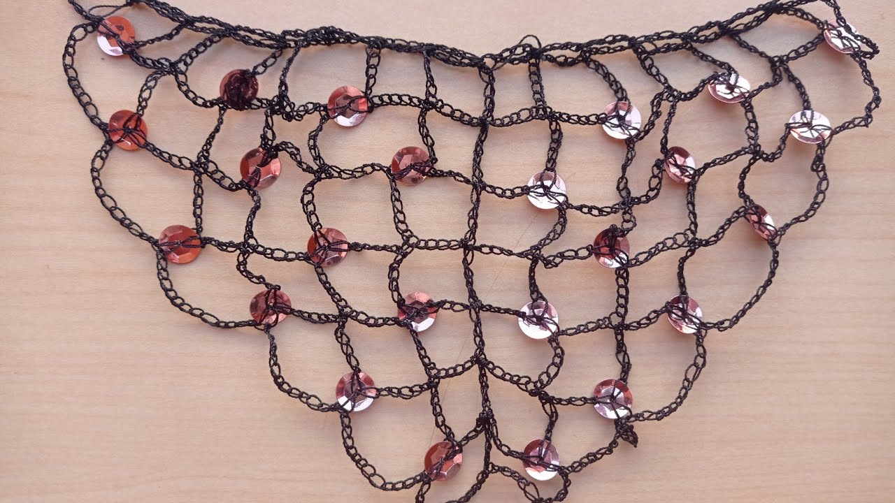 velo con lentejuelas