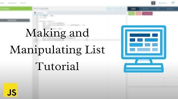 JavaScript List Practice Using For Loops | JavaScript Tutorial CodeHS