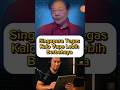 Singapura Tegas Kalo Vape Lebih Berbahaya #lifestyle #sehat #shorts #fyp #rokok