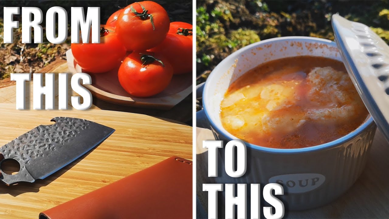 Best Mexican Soup! Cauldron Cooking 🍲 Remote Village 🍲 ASMR