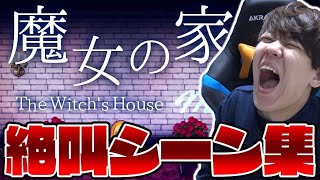 ホラゲー苦手男のビビリシーン集【魔女の家編】#shorts screenshot 4
