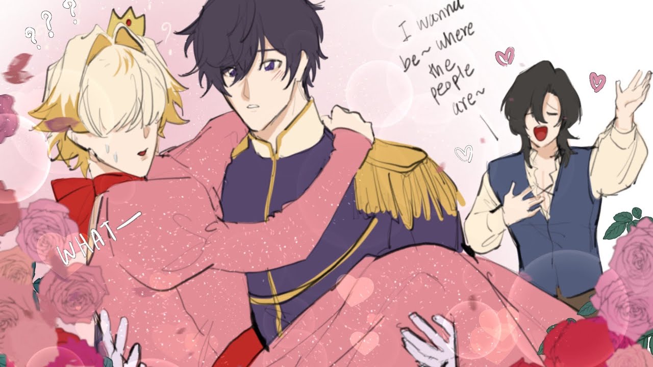 Shoto and Daca pick up each others in bridal style irl collab