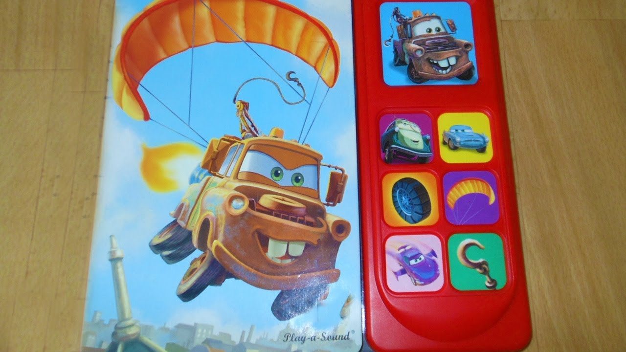 Disney Pixar Cars 2 Mater Saves the Day sound book YouTube