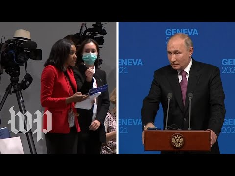Reporter asks Putin why his political opponents are ‘dead, in prison, or poisoned’