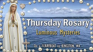 THURSDAY RosaryLuminous Mysteries of the Holy Rosary, MAY 16, 2024, Scenic, Scriptural