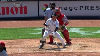 CIN@NYY: Ellsbury connects on an RBI single to right