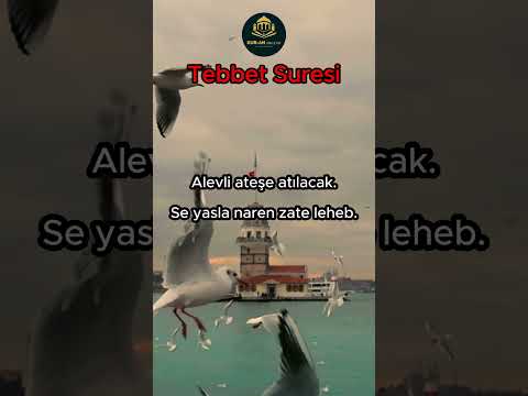 Tebbet Suresi - Kısa ve Anlamlı Dua Kuran Dinle ve Huzur Bul
