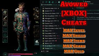 Avowed [XBOX] Cheats: MAX Level, MAX Skills, MAX Items, MAX Gears, MAX Gold
