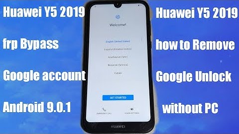 All Huawei Android 9.0 huawei Y5 2019 Frp Bypass |Google Account Remove No Talkback No Code