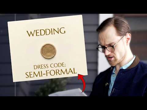 What To Wear To A Semi-Formal Wedding | 5 Menswear Expert Outfits | Gentleman's Gazette