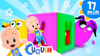 Cubes With Magic Rabbits | Cleo & Cuquin Educational Videos For Children