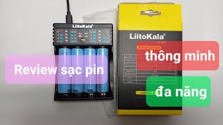 Video #33: Review hướng dẫn sử dụng sạc pin đa năng thông minh LiitoKala Lii-402. Zalo: 0933.597.506