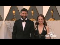 Julianne Moore and Bart Freundlich arrive at the 2016 Oscars in Hollywood