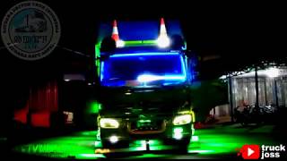 Dj Troble Is A Friends-VIRAL!!Lampu berjalan pada Truck Tronton (SDTI)