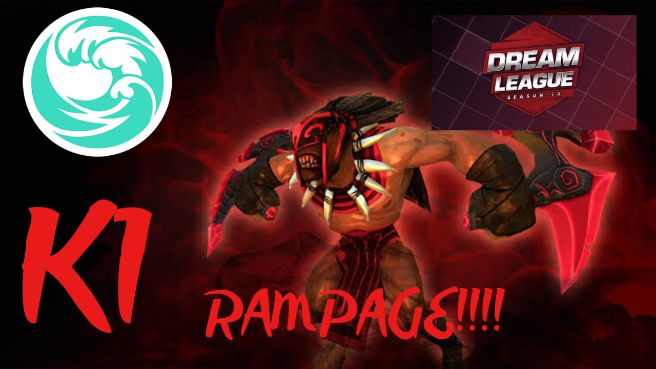 K1 Hard Carry (Beastcoast) - Bloodseeker RAMPAGE!!! | DreamLeague Season 13 Major