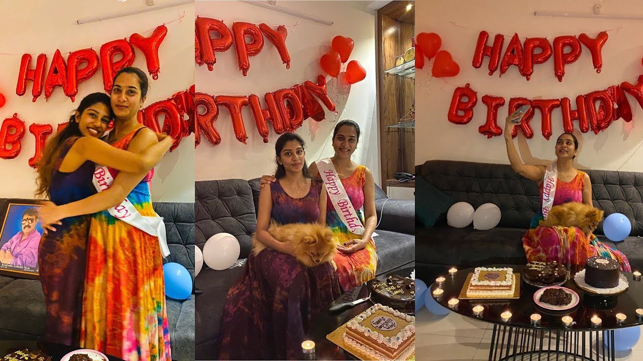 Surekha Vani Daughter Surprise Birthday Party To Her Mother Surekha Vani