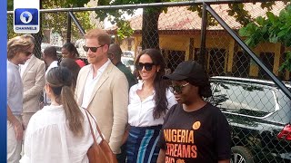 Prince Harry, Meghan Arrive Lagos In Continuation Of Nigeria Visit