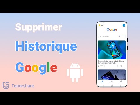 Vidéo: Comment supprimer définitivement mon historique Google sur un téléphone Android ?