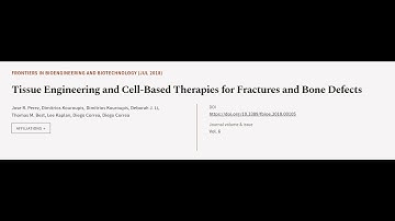 Tissue Engineering and Cell-Based Therapies for Fractures and Bone Defects | RTCL.TV