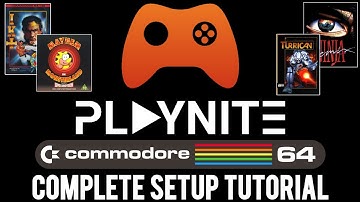 Playnite Frontend: Commodore 64 Retroarch Setup Guide #playnite #c64 #emulator