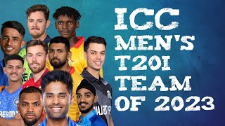 ICC  Men's T20I Team of 2023 #cricket #icc #iccranking2023 #t20i #trending