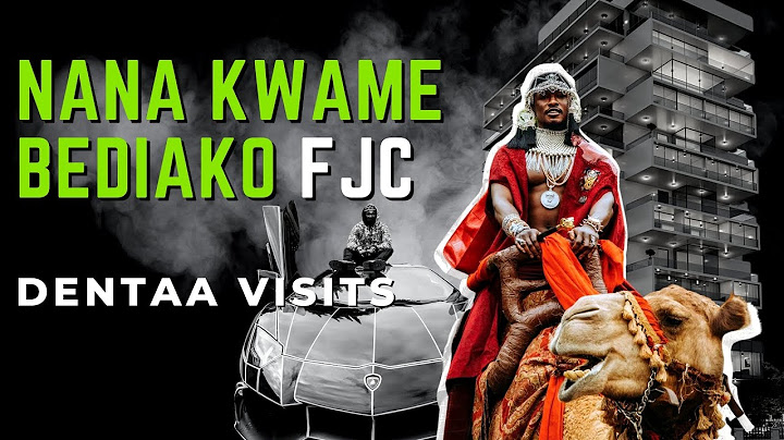 NANA KWAME BEDIAKO aka FJC | humble beginnings to success |  dentaa show
