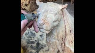 Mastering Wood Carving Crafting A Stunning Leopard Sculpture
