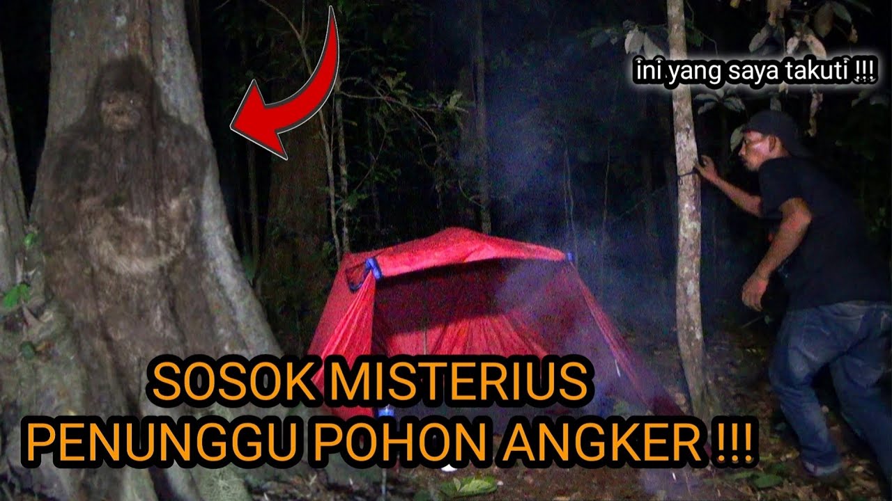 CAMPING HOROR‼️sosok apa ini berdatangan mendekati saya-setelah bakar ikan tengah hutan