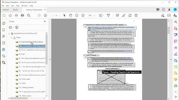 How to fix reading order using Adobe Acrobat Pro DC