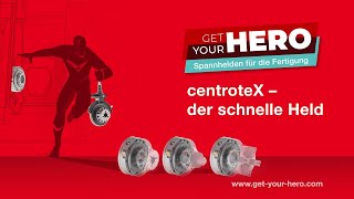 GET YOUR HERO: centroteX – der schnelle Held