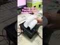 58mm embedded panel, thermal printer, automatic cutter,redevelopable. #thermal #printer #kiosk