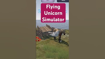 Let’s customize! Flying Unicorn Simulator 2024 #short