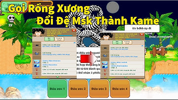 Ngọc Rồng Online-Ước Bộ Ngọc Đen Gọi Rồng Xương Đổi Đệ Msk Thành Kame Cực Phê