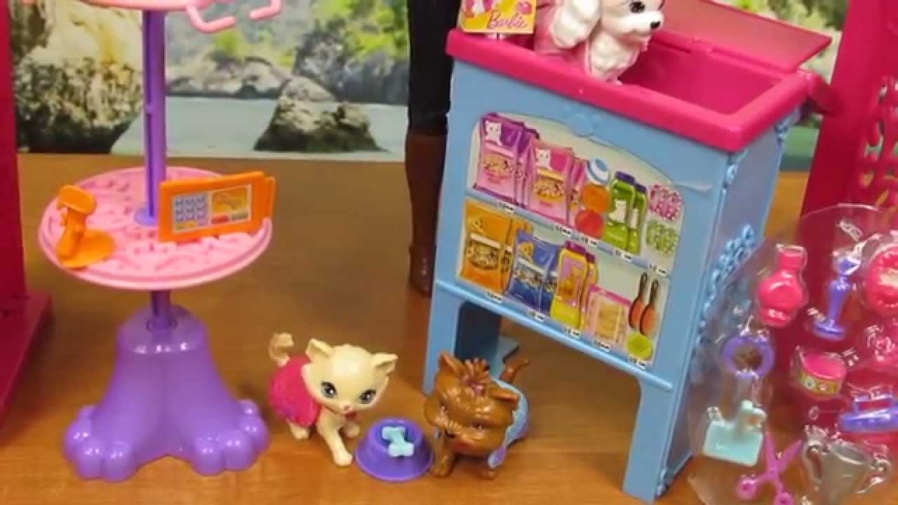 Barbie - Life in The Dreamhouse Pet Boutique and Doll Playset - Mattel