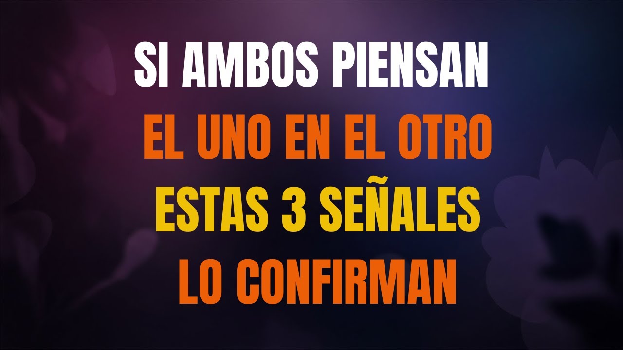 3 Señales de Que Ambos Están Pensando el Uno en el Otro Ahora Mismo