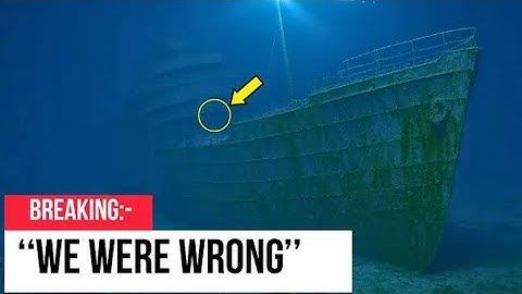 Under Water Drone Entered the Edmund Fitzgerald: The Footage Is Beyond Terrible