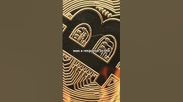 The Birth of Bitcoin. A Crypto Revolution! #shorts #history