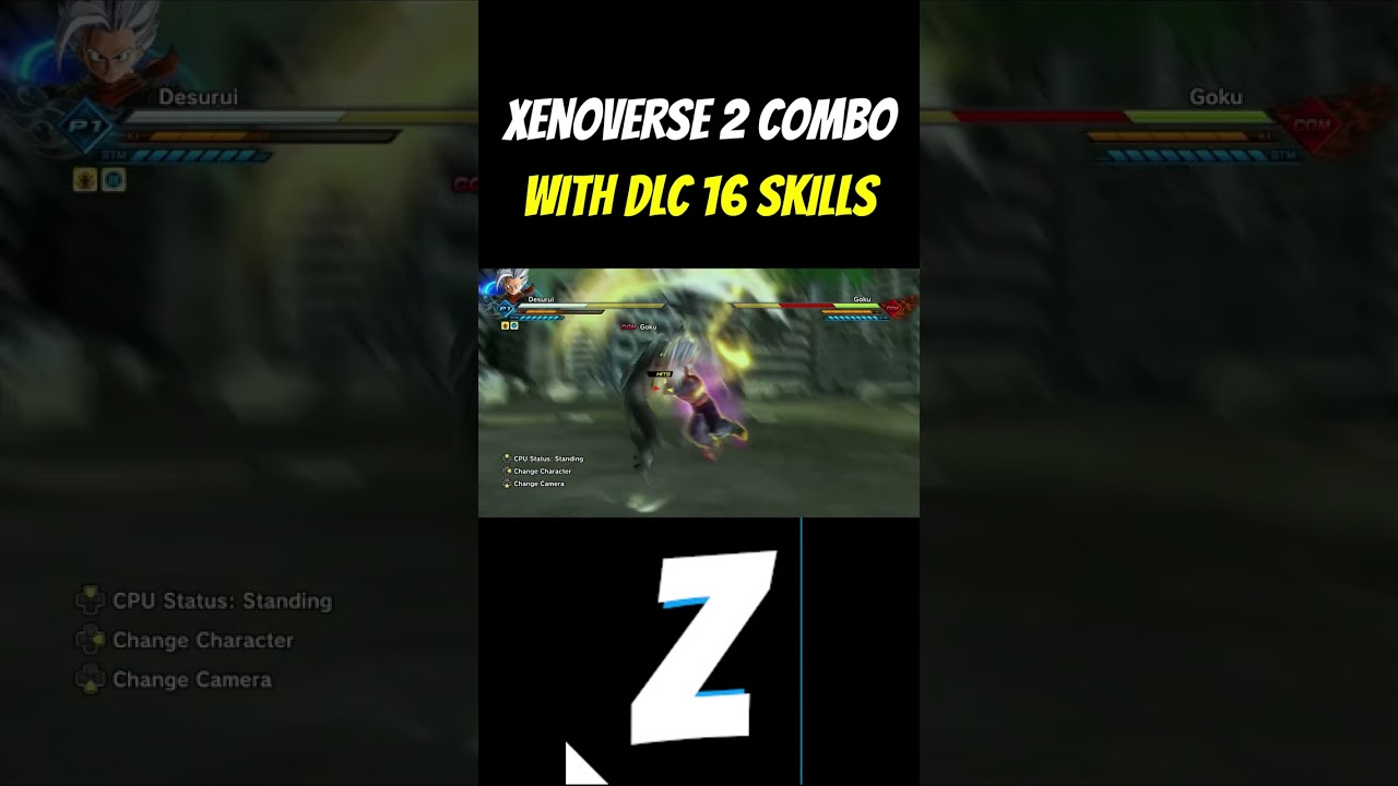 Xenoverse 2 Combo With DLC 16 SKILLS 🔥🔥🔥🔥🔥