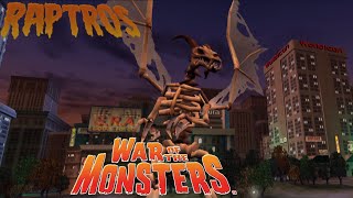 War of The Monsters: Raptros (Skin 4) Adventure Mode [PS2]