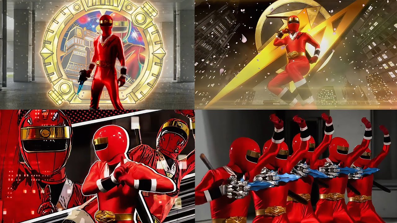Sasuke NinjaRed Kakuranger Ring Universe Warrior - YouTube