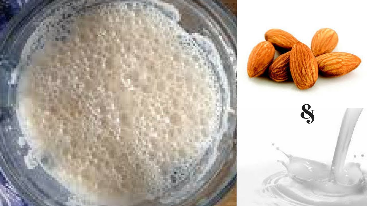 This is NOT a Joke 1/2 a Cup of Milk and 4 Almonds Result is Amazing