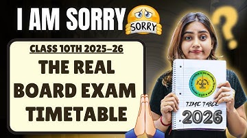 I am Sorry 🙏😕🙇‍♀️ “Class 10th SSC 2026 Timetable🔥| English / Semi English / Marathi / Hindi Medium🕰️