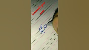How to write stylish and cursive writing name Satyam, with best handwriting, By Pinky Sharma....