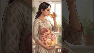 Pregnancy में चाय पीते ही Baby के अंदर क्या होता है? 😳 (Inside Body Reveal) #anshtoon
