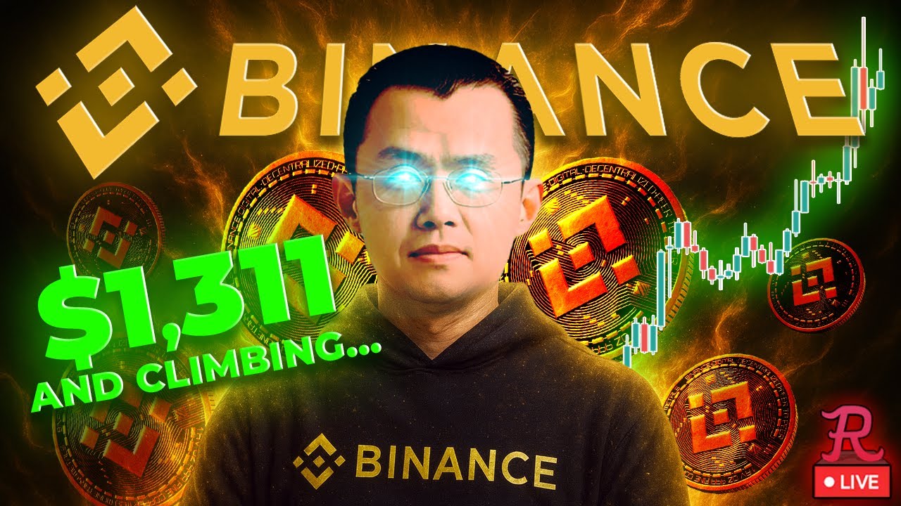 BITCOIN LIVE : BINANCE ATH, AMD ALL TIME HIGHS, BTC RECOVERY FROM ...