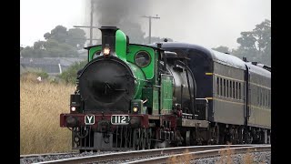 STEAM TRAINS return to the suburbs in 2021! with Y112 130 Year Old Steam Locomotive!