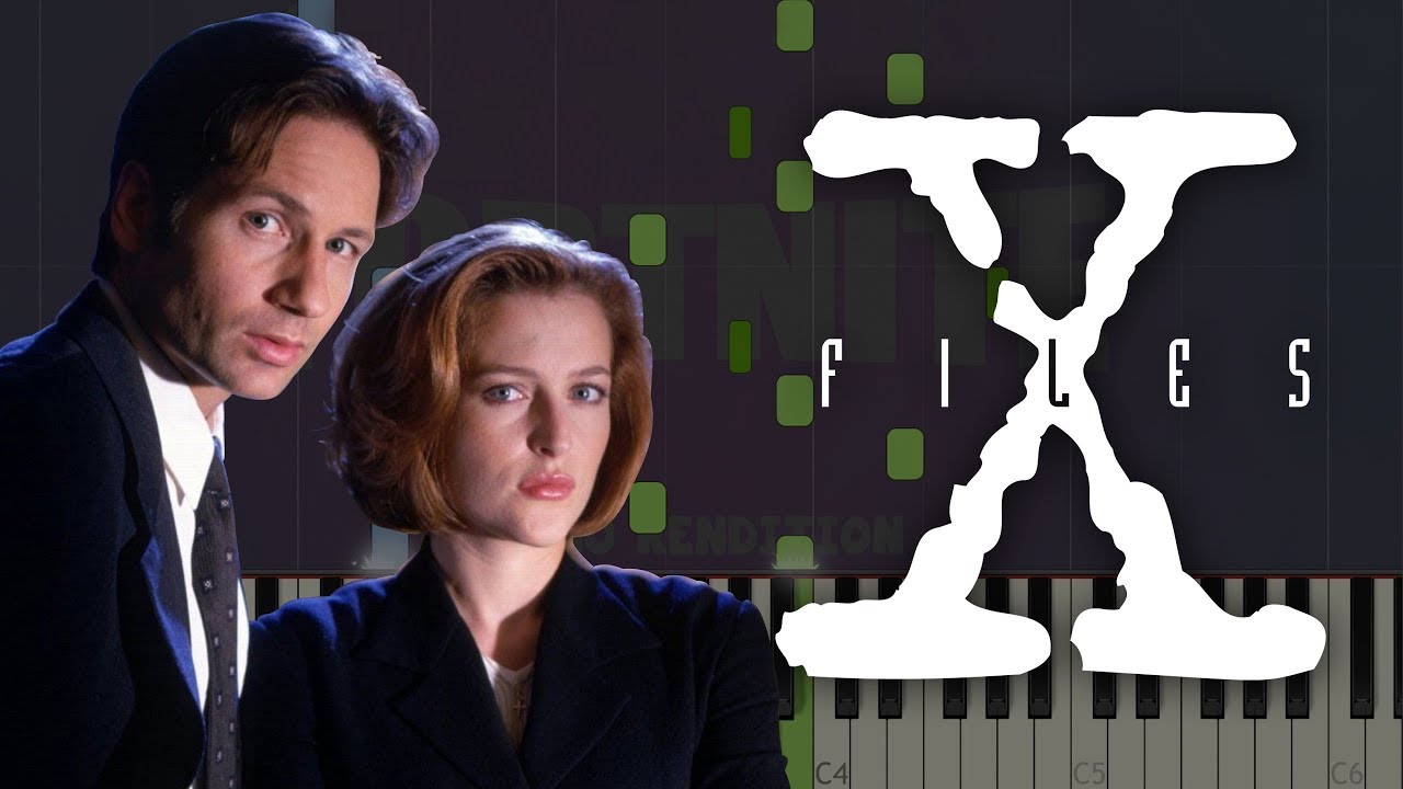 THE X-FILES THEME TUNE - Easy Piano Tutorial (Synthesia ...