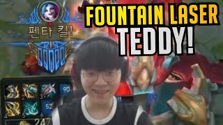 When FOUNTAIN LASER TEDDY Gets Online! - Best of LoL Stream Highlights (Translated)